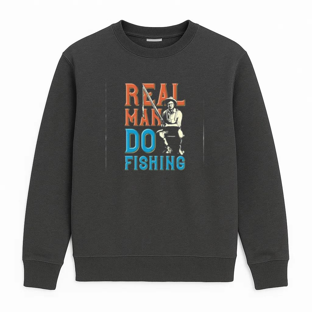 tshirt poster design illustration fisherman Sweatshirt